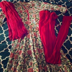 Gorgeous Anarkali Kurta with matching pants